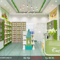 Thiết kế shop mẹ bé Tuệ Nhi - Bắc Ninh